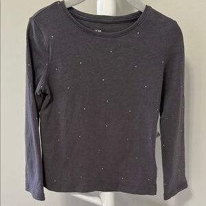 H&M Long Sleeve Polka Dot T-Shirt 3/4T